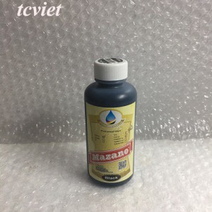 Mực in chuyển nhiệt Pigment UV Mazano - Màu đen - Black