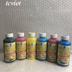 Mực in chuyển nhiệt Pigment UV Mazano chính hãng