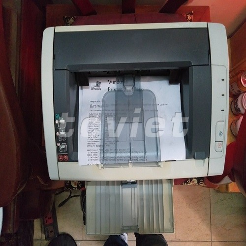 Máy in laser đen trắng HP 1022 cũ TC Việt - TC Viet